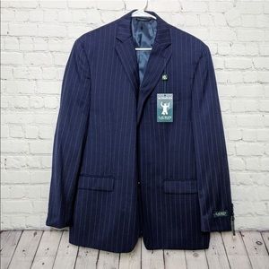 Lauren Ralph Lauren Blue Pinstripe Suit Pristine